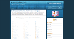 Desktop Screenshot of annuaire-francais.hollosite.com