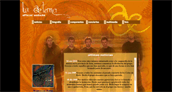 Desktop Screenshot of luxaeterna.hollosite.com