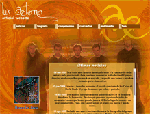 Tablet Screenshot of luxaeterna.hollosite.com